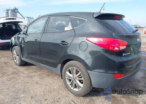 2014 Hyundai Tucson Gls z USA, uszkodzony, nr VIN KM8JTCAF6EU820059